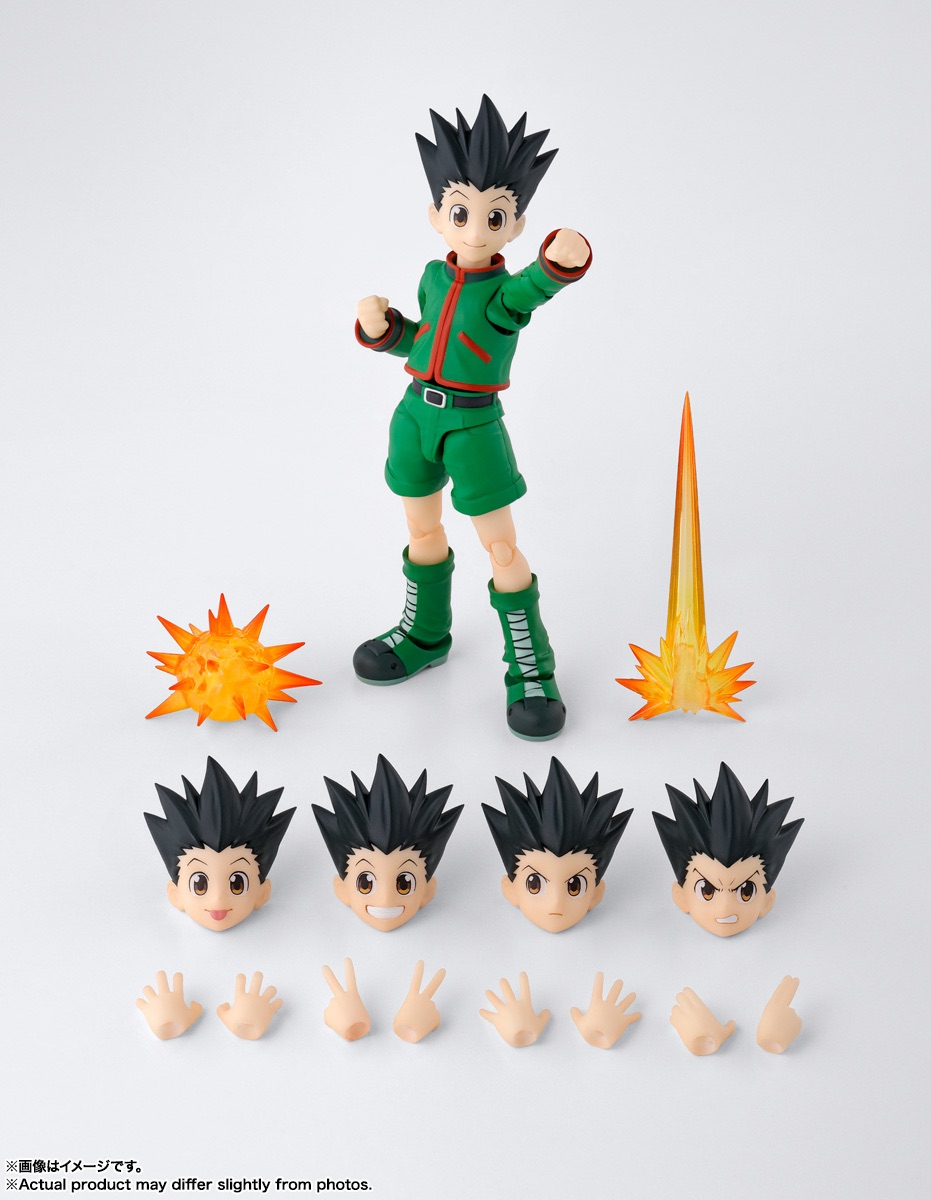新作！「S.H.Figuarts ゴン」が一般販売で予約開始！『HUNTER×HUNTER』｜定価7,700円｜発売日2025年6月予定 ...