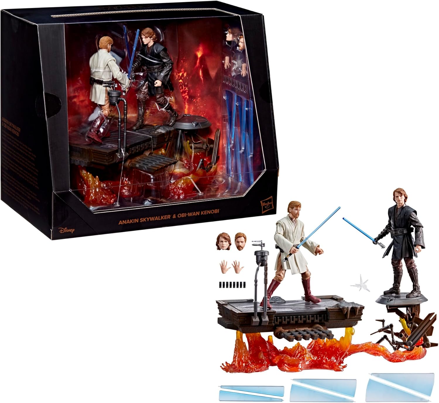 新品未開封】STAR WARS EP3 ブラックシリーズ アナキン&オビ＝ワン 