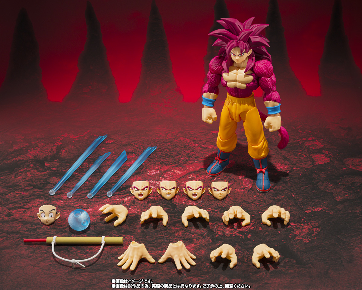 新作！「S.H.Figuarts スーパーサイヤ人4孫悟空-DAIMA-」がプレミアム 