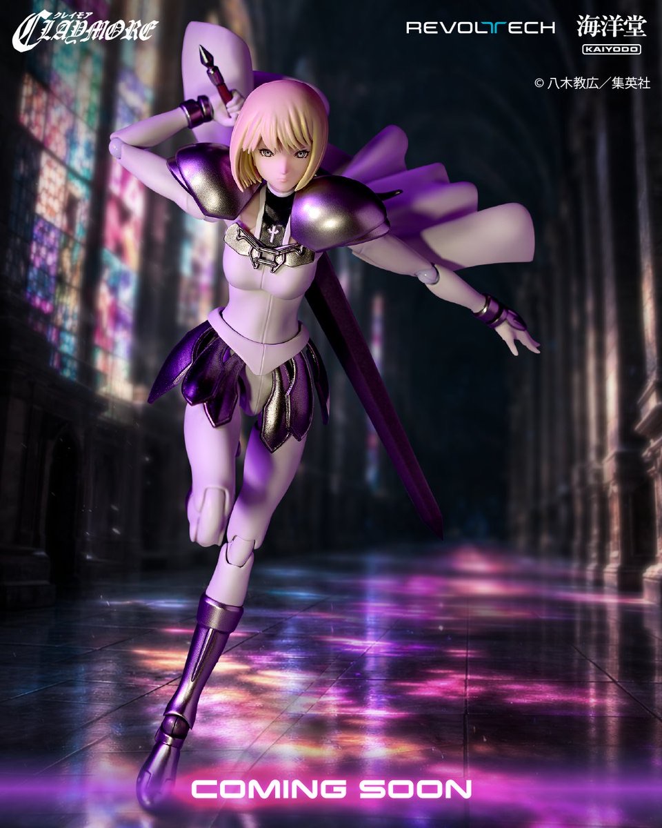 新作！「リボルテック クレア」が一般販売（直営店限定特典あり）で